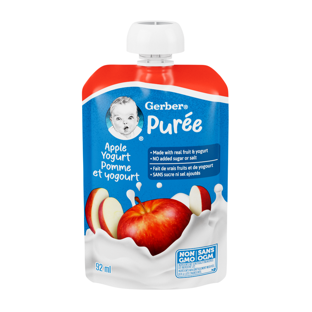 GERBER® Manzana y Yogurt