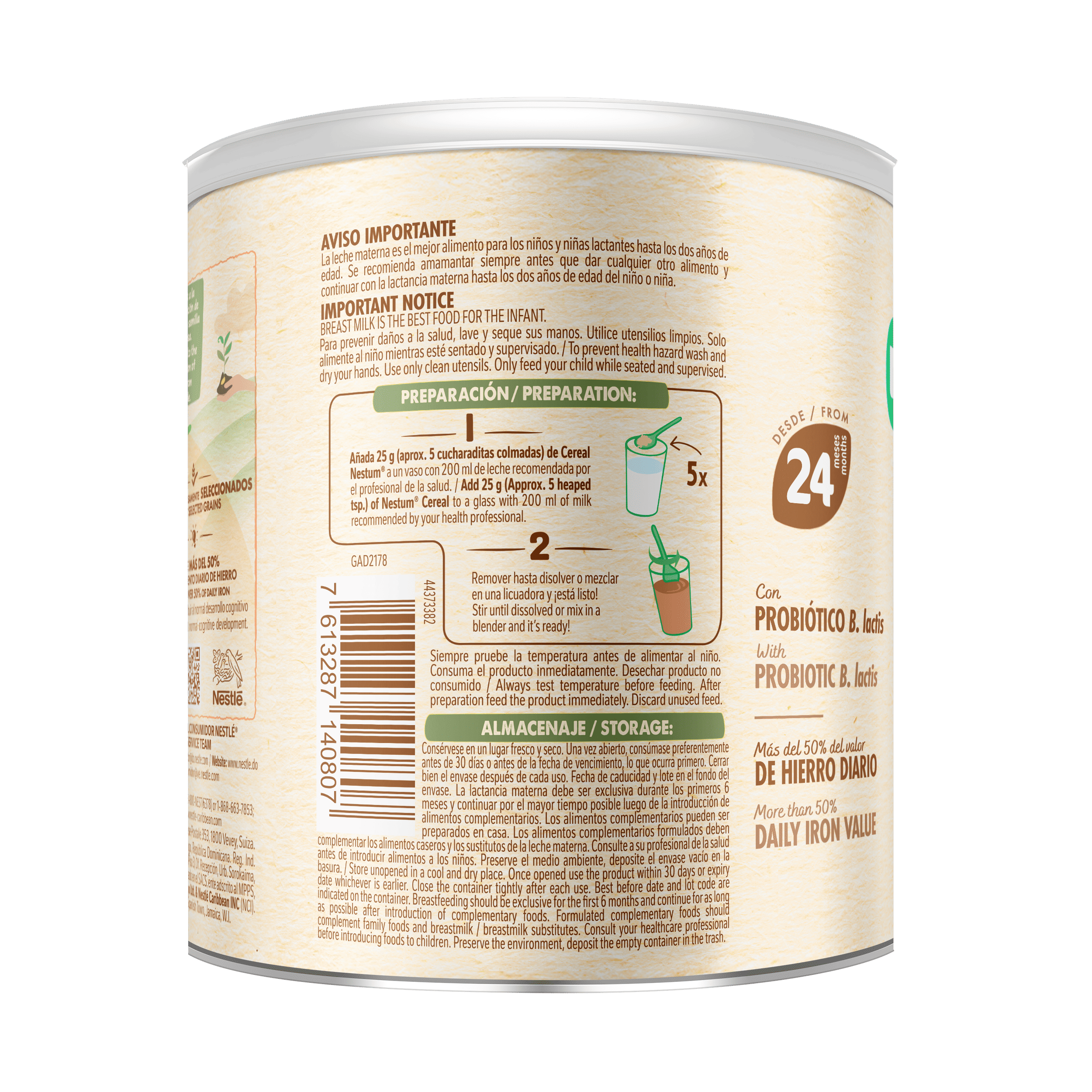 Cereal Infantil NESTUM® Chocolate