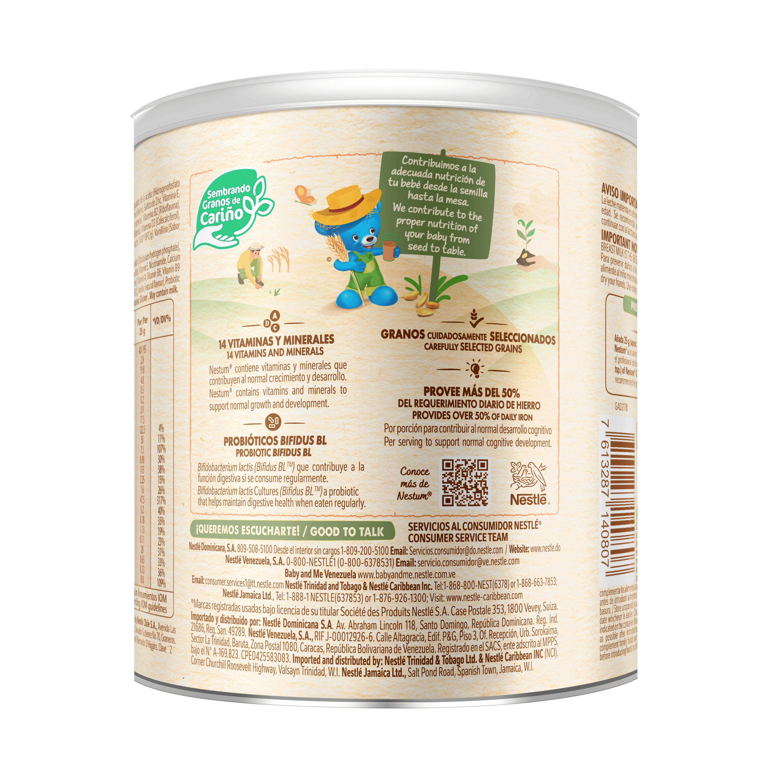 Cereal Infantil NESTUM® Chocolate