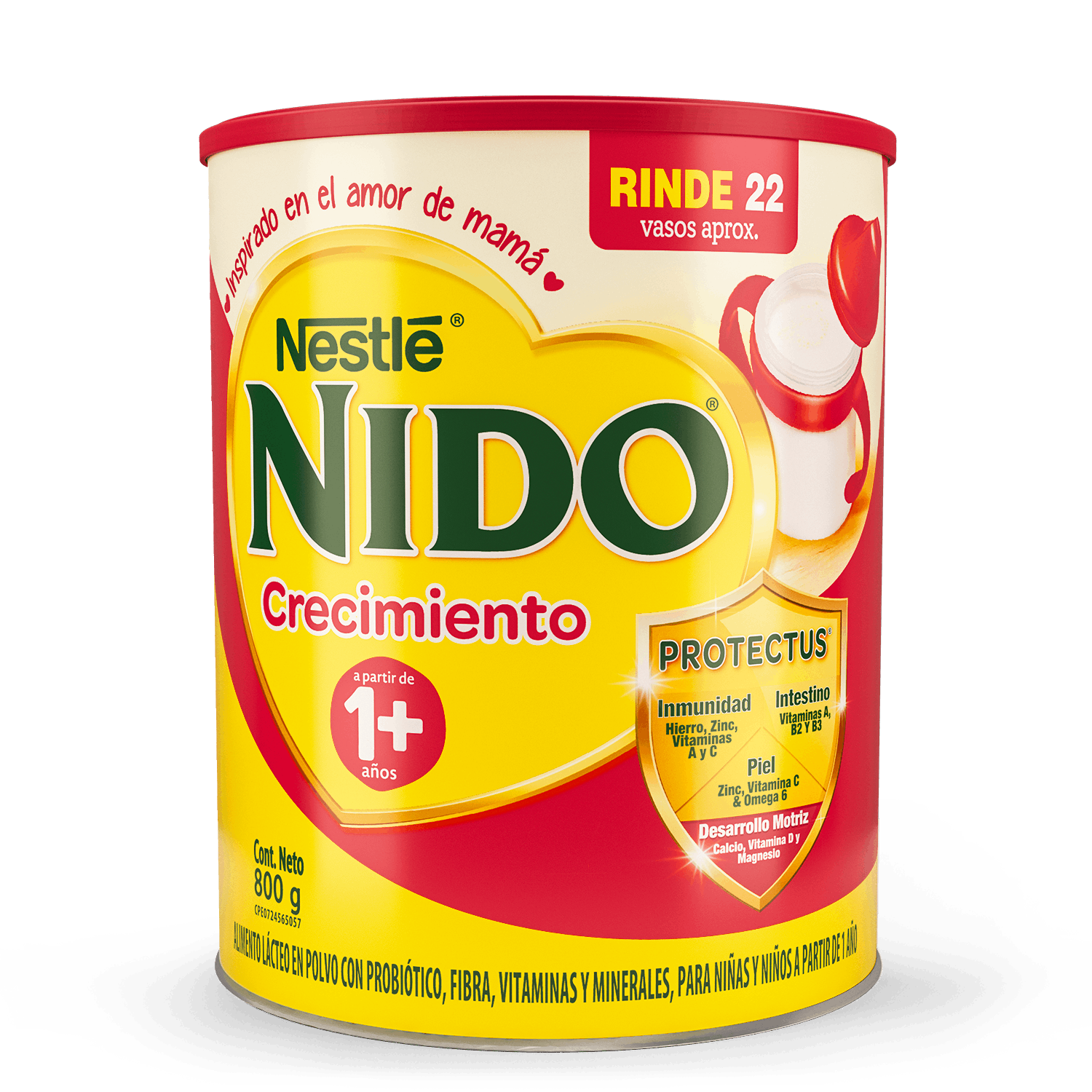NIDO® Crecimiento 1+