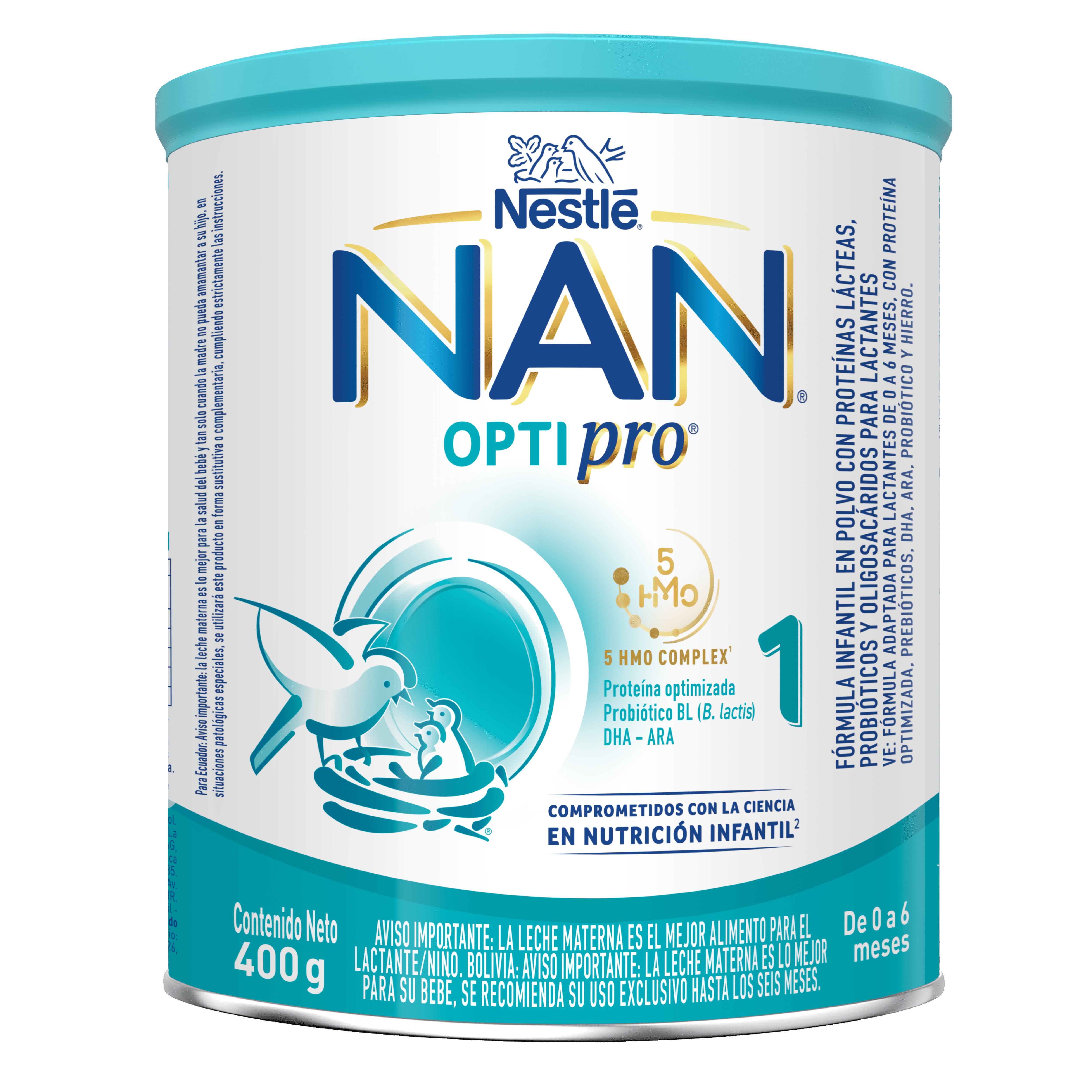 NAN® Optipro® 1 Fórmula Infantil de Inicio de 0 – 6 meses