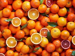 receta de ensalada de naranja con melon y moras