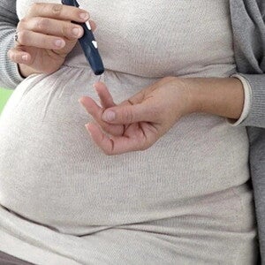 Diabetes gestacional Mujer con Diabetes gestacional
