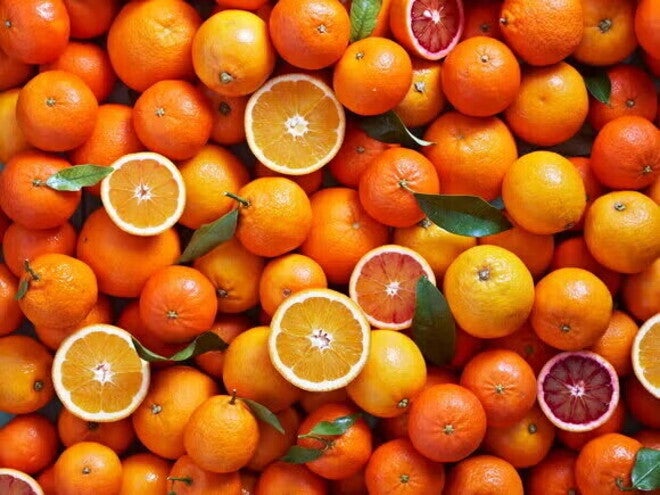 receta de ensalada de naranja con melon y moras