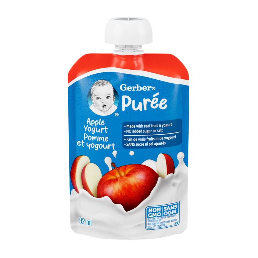 GERBER® Manzana y Yogurt