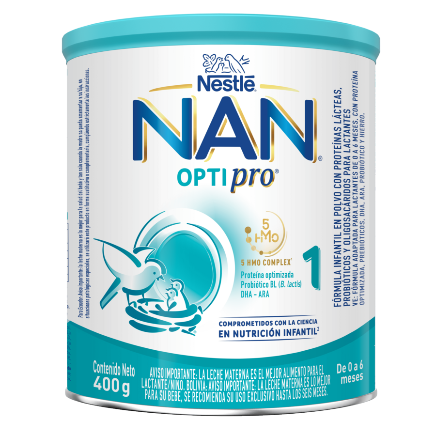 NAN® Optipro® 1 Fórmula Infantil de Inicio de 0 – 6 meses
