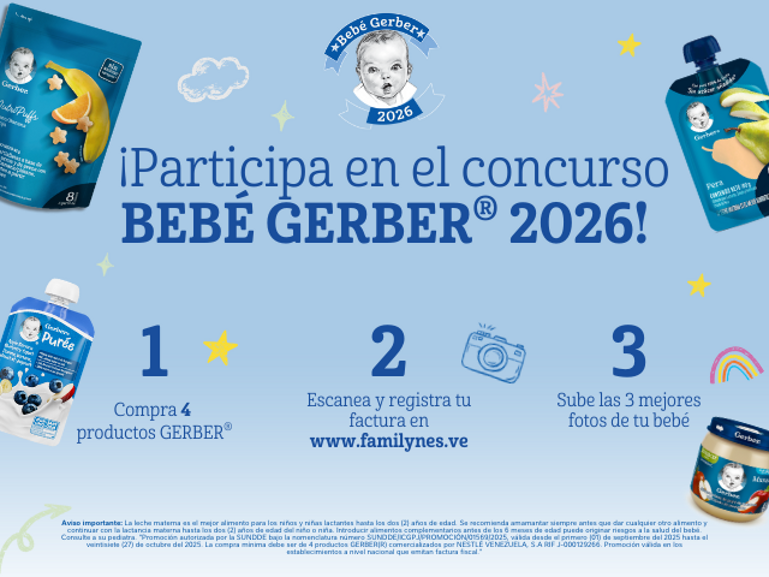 Concurso Gerber 2026